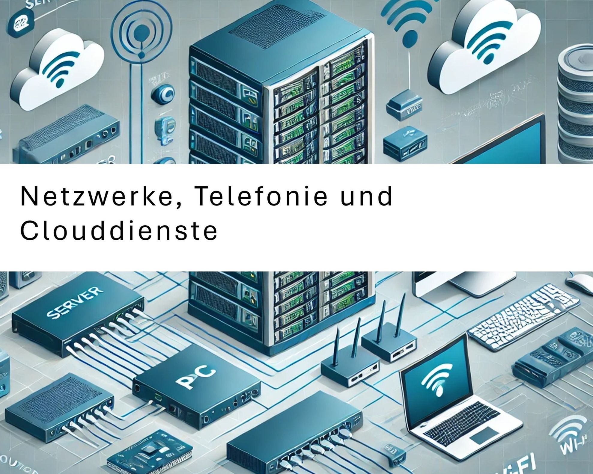 Wir planen individuelle Netzwerklösungen, die genau auf Ihre Anforderungen zugeschnitten sind, und setzen moderne Server-Client-Umgebungen effizient um. Darüber hinaus realisieren wir leistungsfähige Telefonielösungen und legen grossen Wert auf zukunftssichere Technologien. Cybersecurity ist ein integraler Bestandteil unserer Arbeit – wir schützen Ihre Systeme vor Bedrohungen und gewährleisten ein hohes Mass an Datensicherheit. Nach der erfolgreichen Implementierung übernehmen wir die regelmäßige Wartung, um den reibungslosen Betrieb sicherzustellen. Unser erfahrenes Team bietet schnellen und zuverlässigen Support bei allen technischen Fragen und Herausforderungen. Dabei stehen IT-Sicherheit, Systemstabilität und der Schutz sensibler Daten für uns an oberster Stelle. Mit massgeschneiderten Servicepaketen halten wir Ihre IT-Infrastruktur stets auf dem neuesten Stand. Verlassen Sie sich auf unsere umfassende Betreuung – von der Planung über die Realisierung bis hin zur fortlaufenden Unterstützung und Absicherung Ihrer Systeme. *KI generiertes Bild
